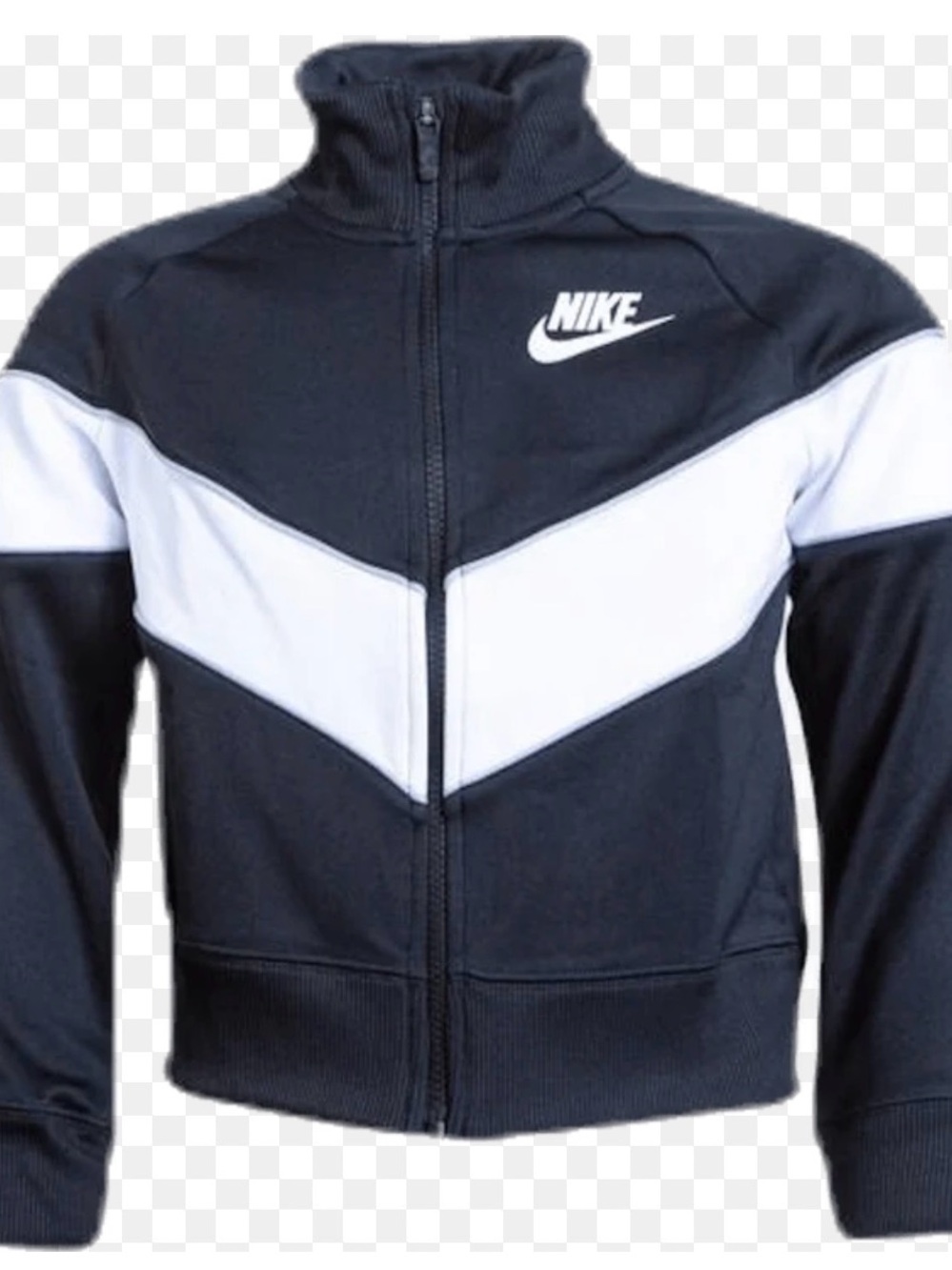 Nike Navy & White Performance Full-Zip Jacket